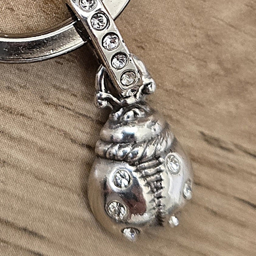 🆕️🐞LADY BUG Key Ring / Purse Charm By Brighton